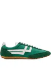 Pro-keds Racer 77 Striped Sneakers In Green