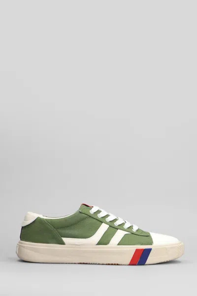 Pro-keds Roya Ll Orbit Sneakers In Green Canvas