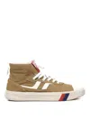 Pro-keds Royal Orbit Lace-up Stripe-detail Sneakers In Brown