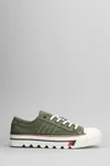 Pro-keds Royal Intrepid Sneakers In Green Canvas In Multi