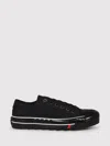 Pro-keds Rubber  Fabric Sneakers In Black