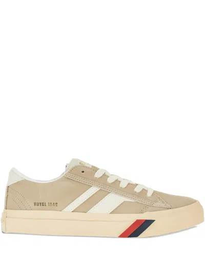 Pro-keds Striped-detail Sneakers In Neutral