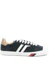 Pro-keds Suede Leather Stripe Low-tops In Blue