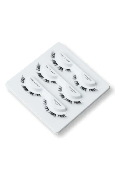 Pro Lash Set Of 3 Volume Wispy No. 10 False Lashes In Black