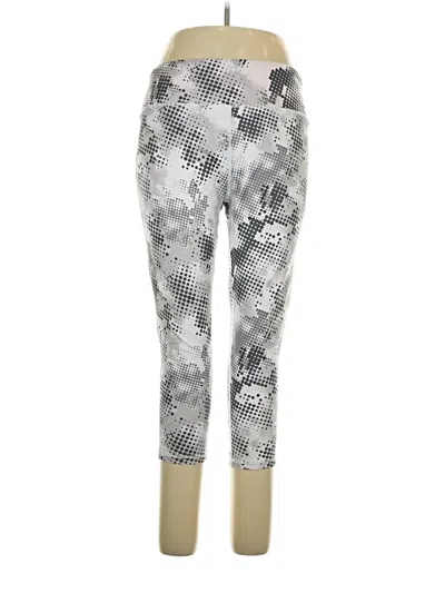 Pre-owned Pro Player Leggings In Silver