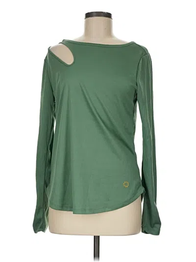 Pre-owned Pro Player Long Sleeve T-shirt In Green