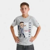 Pro Standard Big Kids Aaron Judge New York Yankees Mlb Avatar Graphic T-shirt In Gray