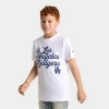 Pro Standard Big Kids Los Angeles Dodgers Mlb T-shirt In White
