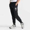Pro Standard Big Kids New York Yankees Mlb Classic Icon Fleece Jogger Pants In Black