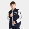 Pro Standard Big Kids New York Yankees Mlb Classics Varsity Jacket In Black