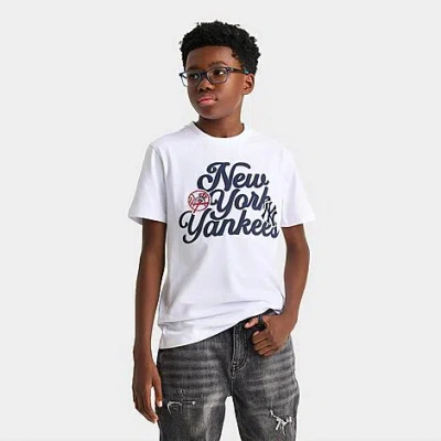 Pro Standard Big Kids New York Yankees Mlb T-shirt In White