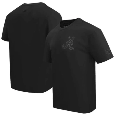 Pro Standard Black Alabama Crimson Tide Neutral T-shirt