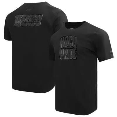 Pro Standard Black Hbcu Triple Black T-shirt