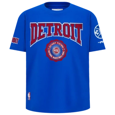 Pro Standard Kids' Boys Detroit Pistons  Lakers Patch T-shirt In Multi