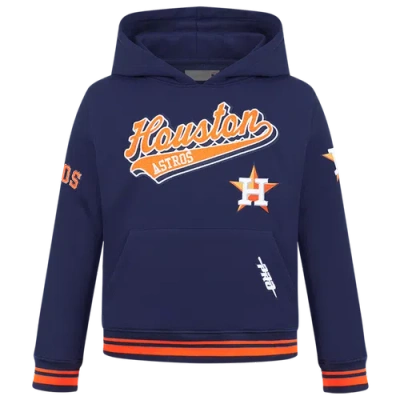 Pro Standard Kids' Boys   Astros Hoodie In Blue