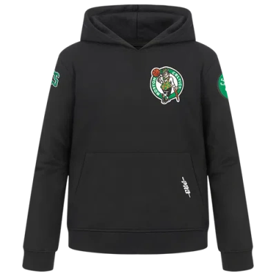 Pro Standard Kids' Boys   Boston Celtics Classic Flc Po Hoodie In Black
