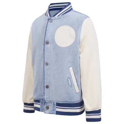 Pro Standard Kids' Boys   Chicago Cubs Denim Jacket In Blue