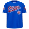 Pro Standard Boys   Chicago Cubs Script T-shirt In Blue