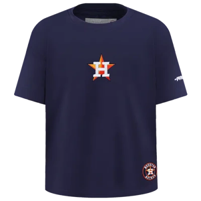Pro Standard Kids' Boys   Houston Astros Wingspan T-shirt In Blue