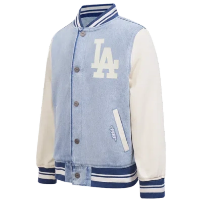Pro Standard Kids' Boys   La Dodgers Denim Jacket In Blue