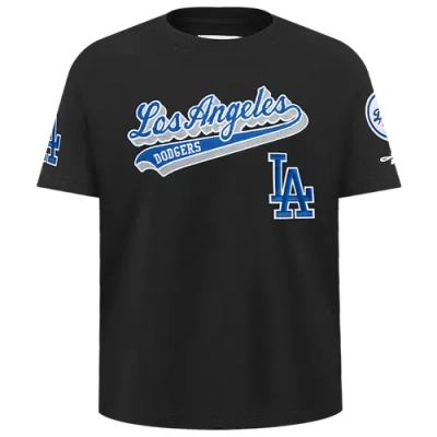 Pro Standard Kids' Boys   La Dodgers Script T-shirt In Black