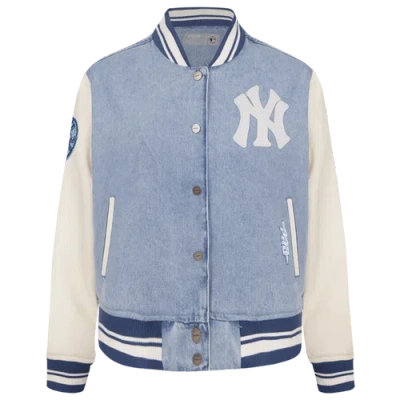 Pro Standard Kids' Boys   Ny Yankees Denim Jacket In Blue
