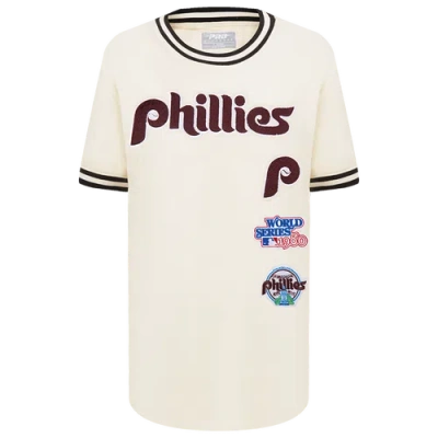 PRO STANDARD BOYS PRO STANDARD PRO STANDARD PHILADELPHIA PHILLIES RETRO CLASSIC STRIPED TEE