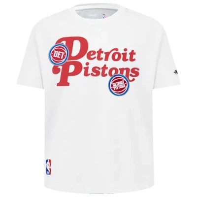 Pro Standard Kids' Boys   Pistons Script T-shirt In White