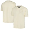 PRO STANDARD PRO STANDARD CREAM MILWAUKEE BREWERS NEUTRAL CJ DROPPED SHOULDERS T-SHIRT