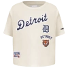 Pro Standard Girls  Detroit Tigers Retro Classic Ss Boxy Tee In White