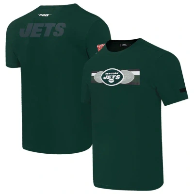 Pro Standard Green New York Jets Retro Striper T-shirt
