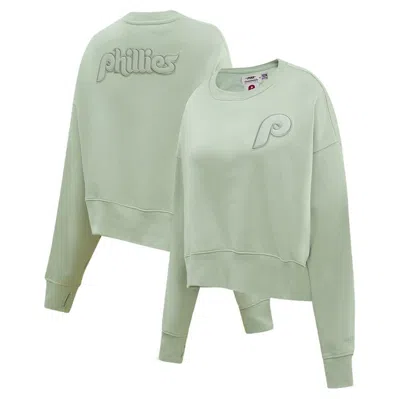 Pro Standard Green Philadelphia Phillies Fleece Pullover Sweatshirt