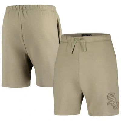 Pro Standard Khaki Chicago White Sox Neutral Fleece Shorts