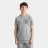 Pro Standard Kids New York Yankees Mlb Neutral T-shirt In Gray