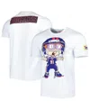 Pro Standard Men's And Women's Freeze Max White Rugrats Wide Open Football T-shirt In White
