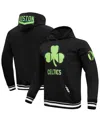Pro Standard Men's Black Boston Celtics 2024/25 City Edition Pullover Hoodie In Black