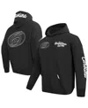 Pro Standard Men's Black Carolina Hurricanes Paint The City Pullover Hoodie In Black