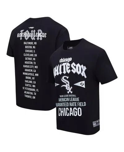 Pro Standard Men's Black Chicago White Sox Oversized City Tour T-shirt