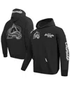 Pro Standard Men's Black Carolina Hurricanes Paint The City Pullover Hoodie In Black