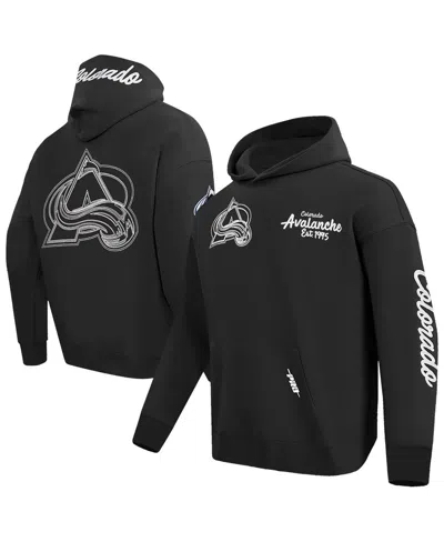 Pro Standard Men's Black Carolina Hurricanes Paint The City Pullover Hoodie