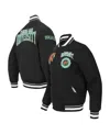 Pro Standard Men's Black Florida A & M Rattlers Crest Wool Full-zip Jacket In Black