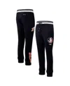 Pro Standard Men's Black Florida State Seminoles Script Tail Fleece Sweatpants In Black