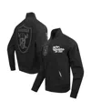 Pro Standard Men's Black Las Vegas Raiders Paint The City Twill Full-zip Jacket In Black