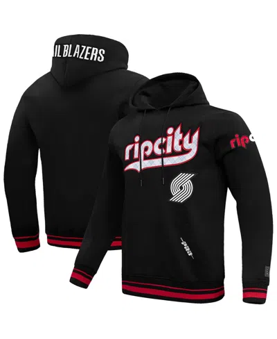 Pro Standard Men's Black Portland Trail Blazers 2024/25 City Edition Pullover Hoodie