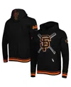 Pro Standard Black San Francisco Giants Mash Up Logo Pullover Hoodie In Black