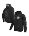 Pro Standard Men's Black Seattle Kraken Paint The City Pullover Hoodie In Black