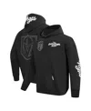 Pro Standard Black Vegas Golden Knights Paint The City Pullover Hoodie In Black