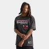 Pro Standard Men's Chicago Bulls Nba Chrome Graphic T-shirt In Gray