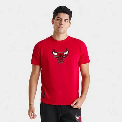 Pro Standard Men's Chicago Bulls Nba Rebel T-shirt In Red