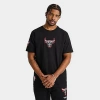 Pro Standard Men's Chicago Bulls Nba Reflective Logo T-shirt In Black/reflective